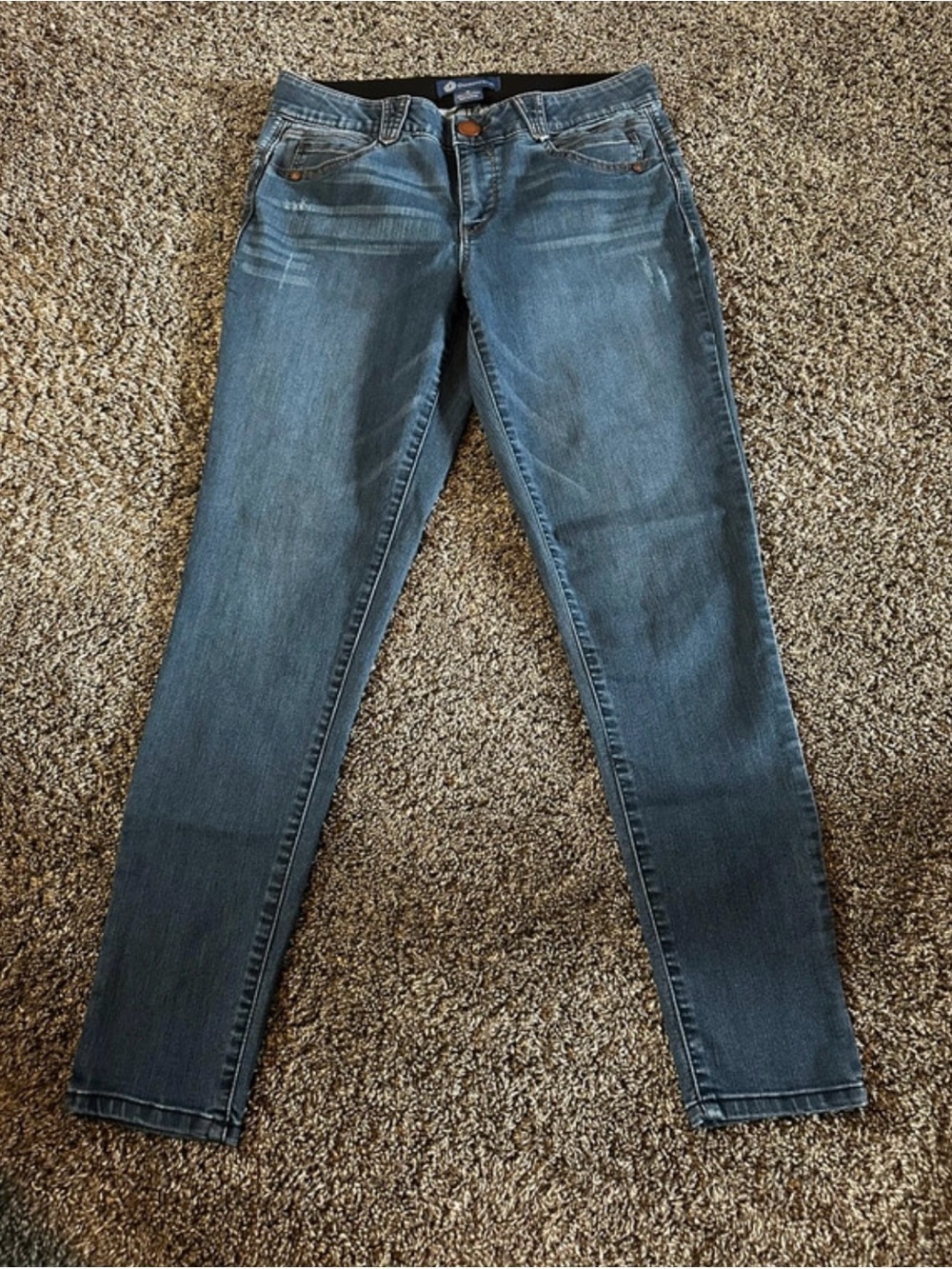 Democracy Women’s Skinny Jeans in Faded Blue